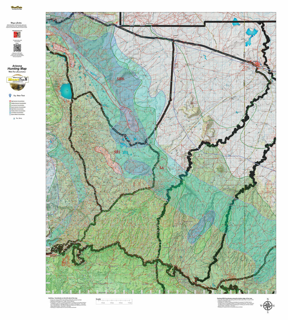 AZ Mule Deer Concentrations - Hunt Data